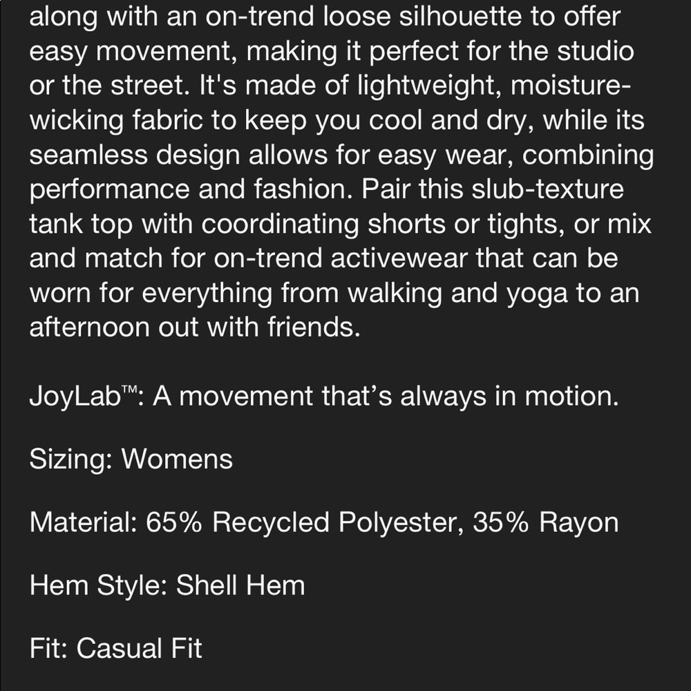 Workout top large - Picture 3 of 4